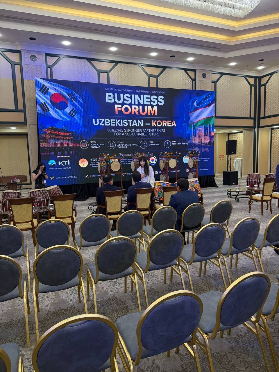 Uzbekistan–Korea Business Forum, Tashkent, 15 June 2026.